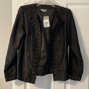 BWT Beaded Accent Jacket